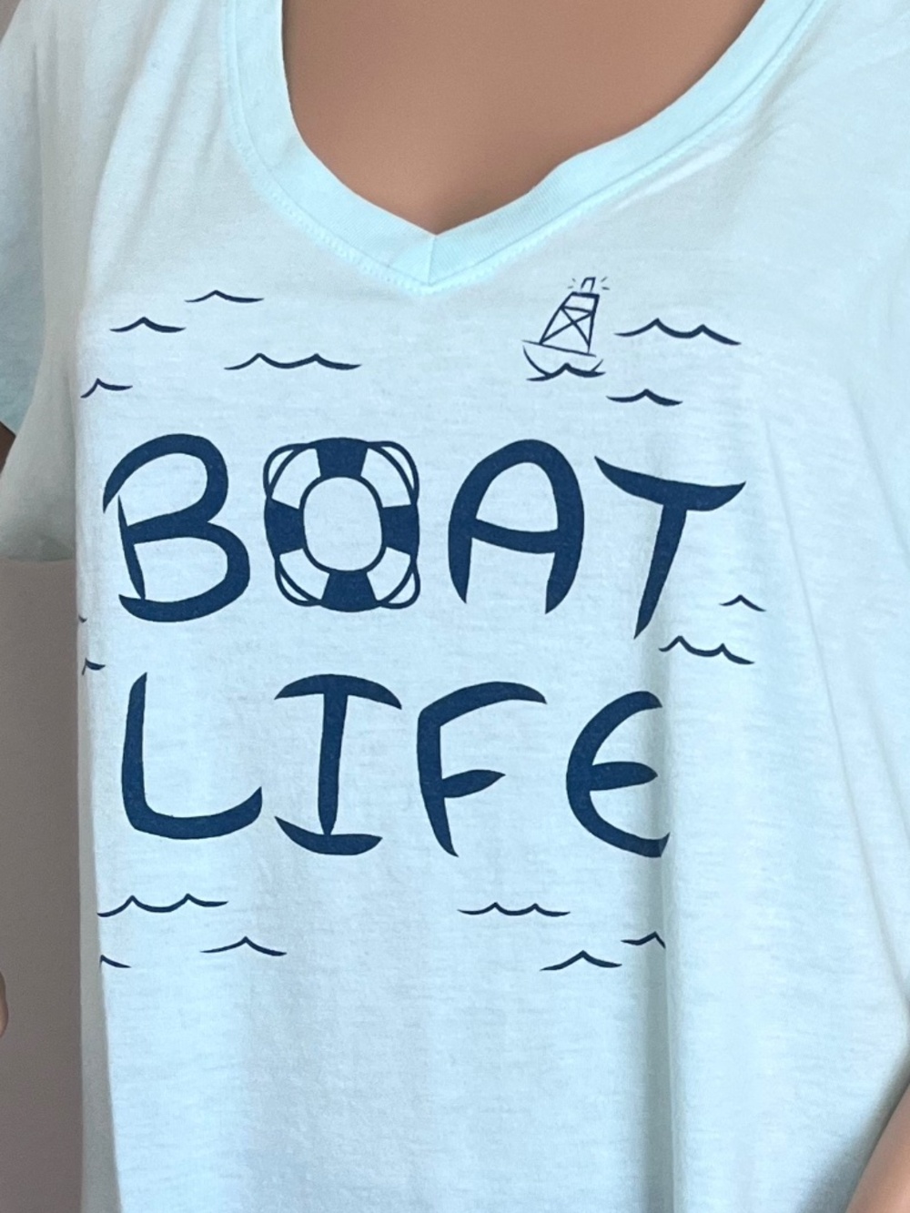 West Marine Women’s Boat Life Shirt size XL - Picture 2 of 12